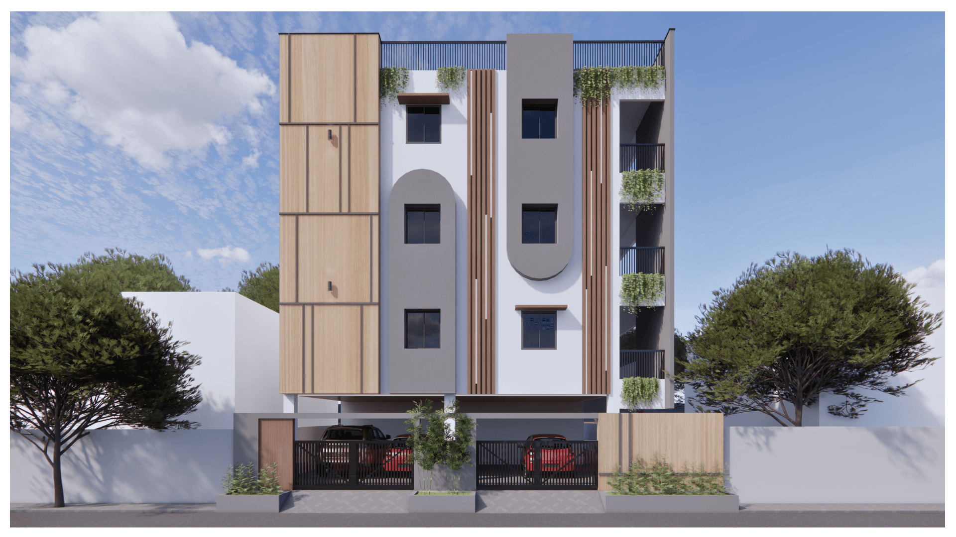 MODERN ARCHITECTURAL BLEND
