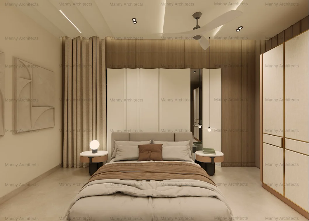 Second floor guest bedroom — bright suite with natural light